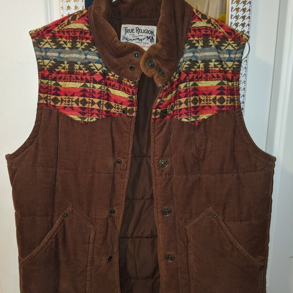 Mens True Religion Vest